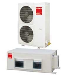 高静压风冷冷风热泵商用中央空调