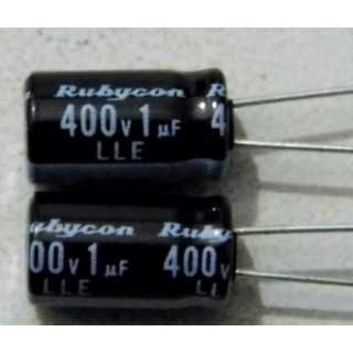 红宝石电容400V,1UF,LEE,6.3*11超长寿命品