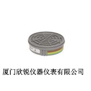 代尔塔M6000ABEK1综合一级半面罩滤盒105130,厦门欣锐仪器仪表有限公司